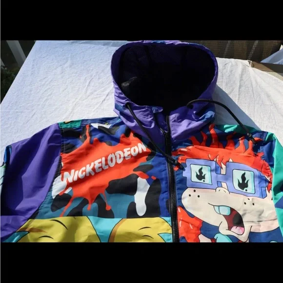 LIMITED EDITION Nickelodeon Colorful Cartoon Jacket - Picture 3 of 6